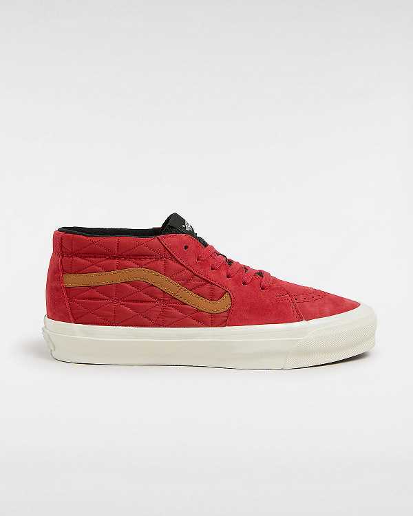 Red Men Vans Premium Sk8-Mid 83 Sneakers Canada | VN2679351