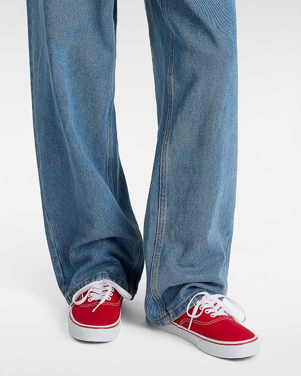 Red Women Vans Authentic Sneakers Canada | VN6017584