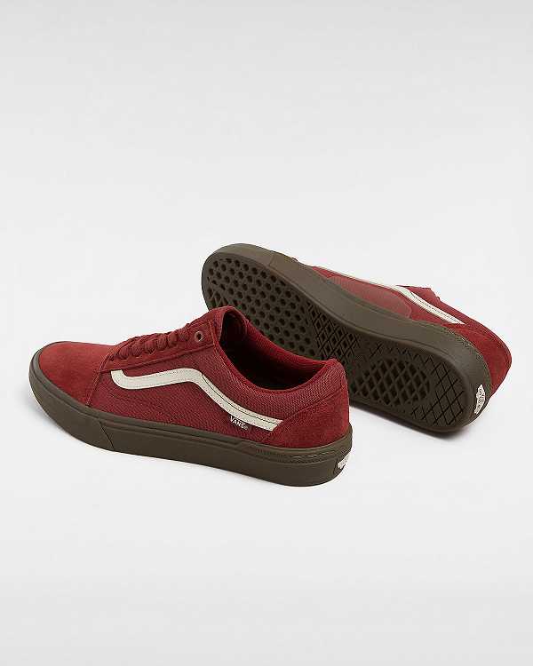 Red Women Vans BMX Style 114 Sneakers Canada | VN0185932