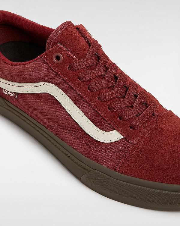 Red Women Vans BMX Style 114 Sneakers Canada | VN0185932