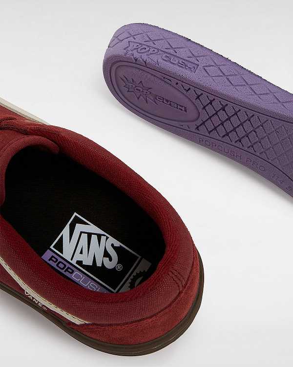 Red Women Vans BMX Style 114 Sneakers Canada | VN0185932