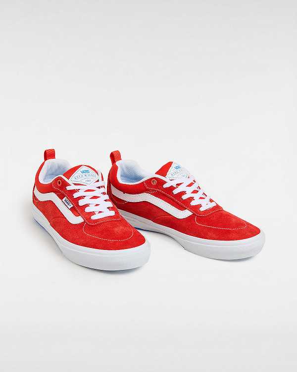 Red Women Vans Kyle Walker Skate Shoes Canada | VN5604238