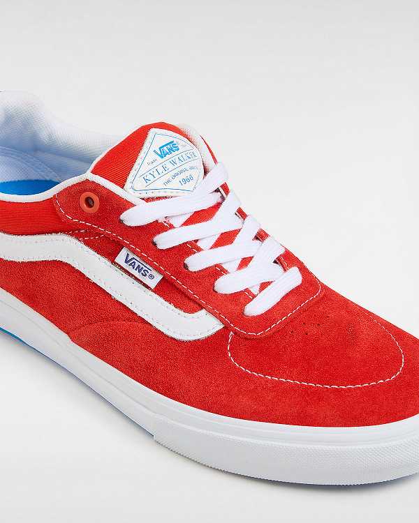 Red Women Vans Kyle Walker Skate Shoes Canada | VN5604238