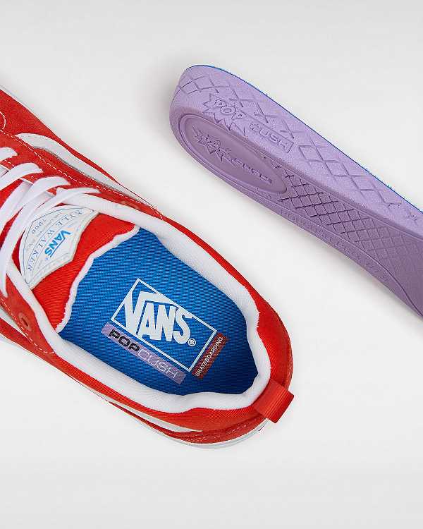 Red Women Vans Kyle Walker Skate Shoes Canada | VN5604238