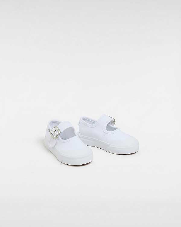 White Kids' Vans Glitter (1-4 Years) Mary Janes Canada | VN9726350