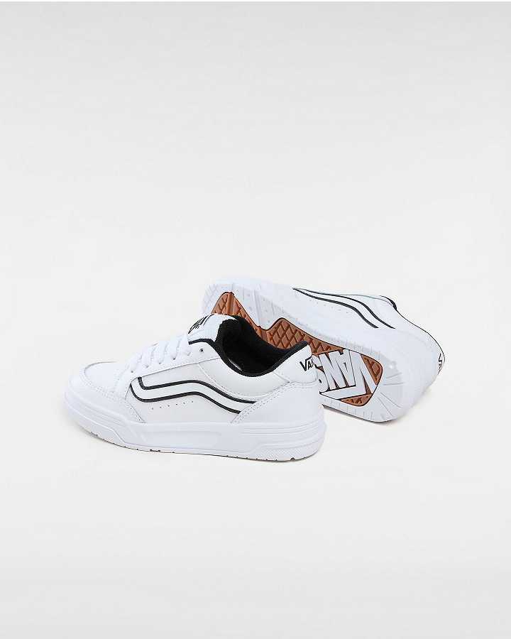 White Kids' Vans Hylane (4-8 Years) Sneakers Canada | VN1407639