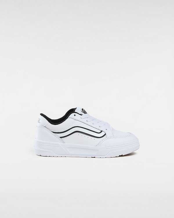 White Kids\' Vans Hylane (4-8 Years) Sneakers Canada | VN1407639