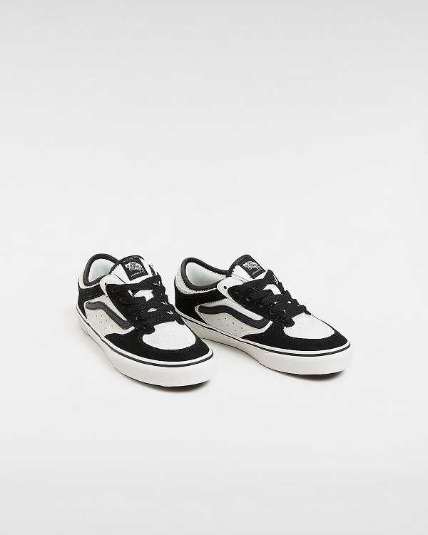 White Kids' Vans Rowley Classic (8-14 Years) Sneakers Canada | VN4986701
