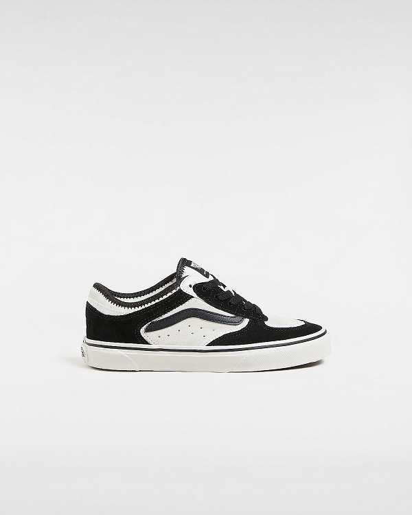 White Kids\' Vans Rowley Classic (8-14 Years) Sneakers Canada | VN4986701