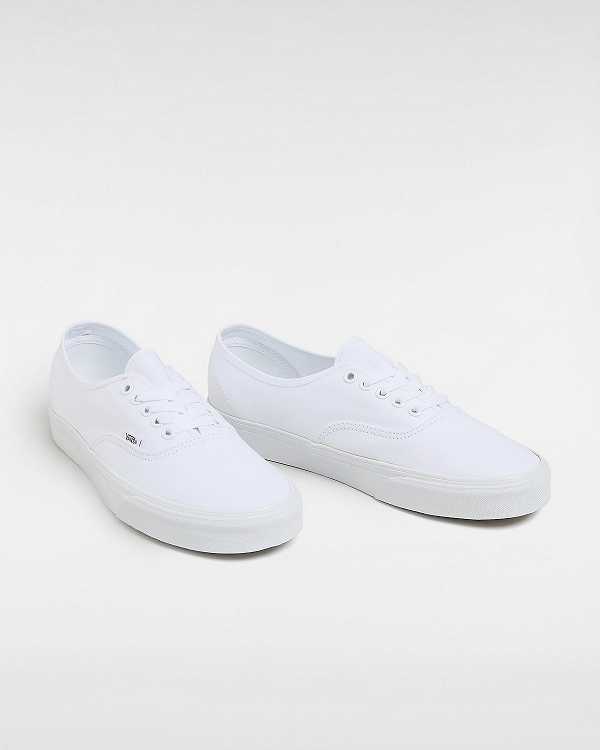 White Men Vans Authentic Sneakers Canada | VN9130458