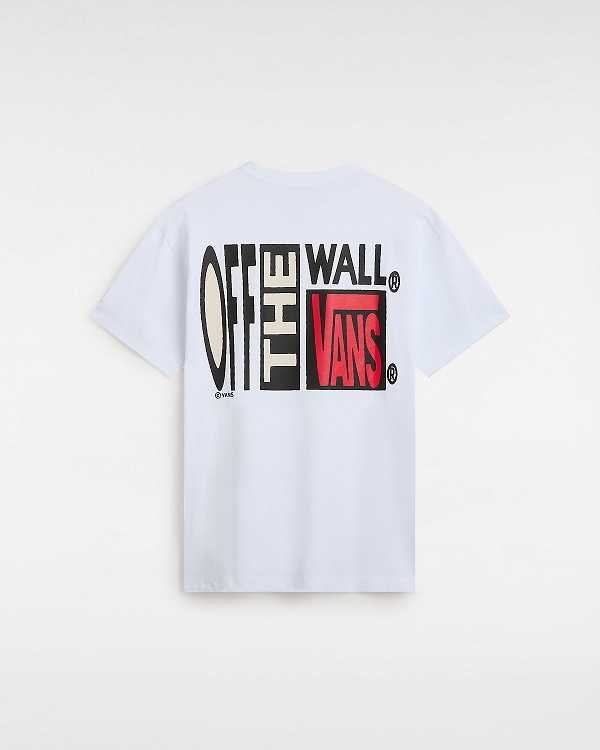 White Men Vans Ave T Shirts Canada | VN9780426