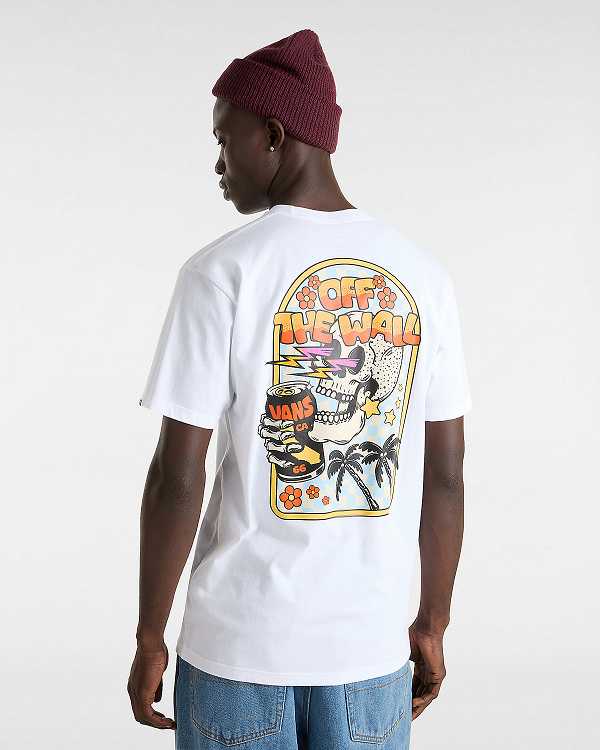 White Men Vans Bouya T Shirts Canada | VN2479860