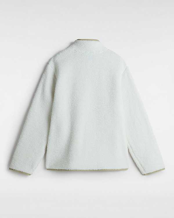 White Men Vans Boxed Sherpa Fleece Canada | VN4719502