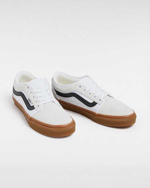 White Men Vans Chukka Low Sidestripe Skate Shoes Canada | VN4190725