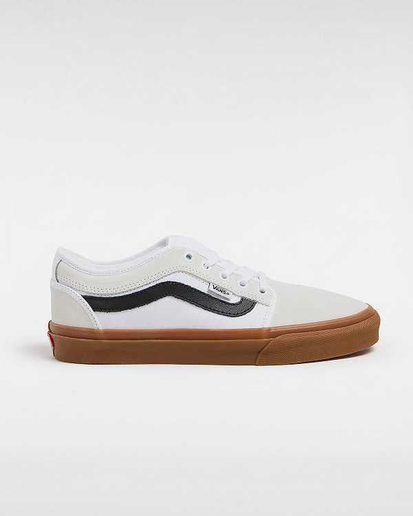 White Men Vans Chukka Low Sidestripe Skate Shoes Canada | VN4190725