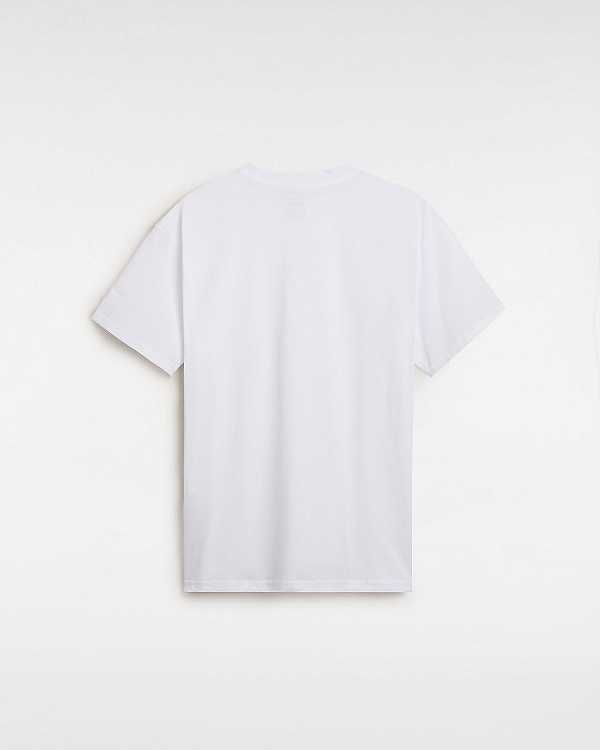 White Men Vans Digital Repair T Shirts Canada | VN4726195