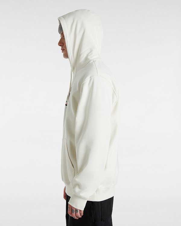 White Men Vans Fish loose Hoodie Canada | VN8290465