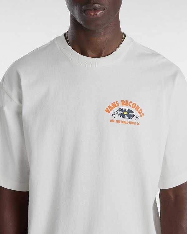 White Men Vans Keep the Rhythm Loose T Shirts Canada | VN1348506