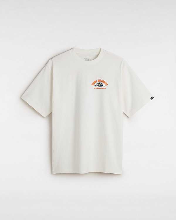 White Men Vans Keep the Rhythm Loose T Shirts Canada | VN1348506
