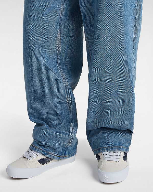 White Men Vans Knu Mid Sneakers Canada | VN1425839