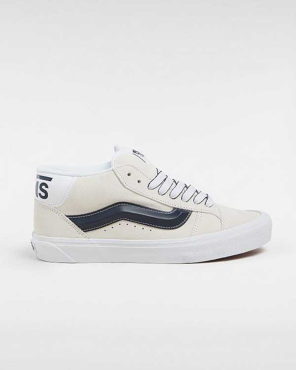 White Men Vans Knu Mid Sneakers Canada | VN1425839