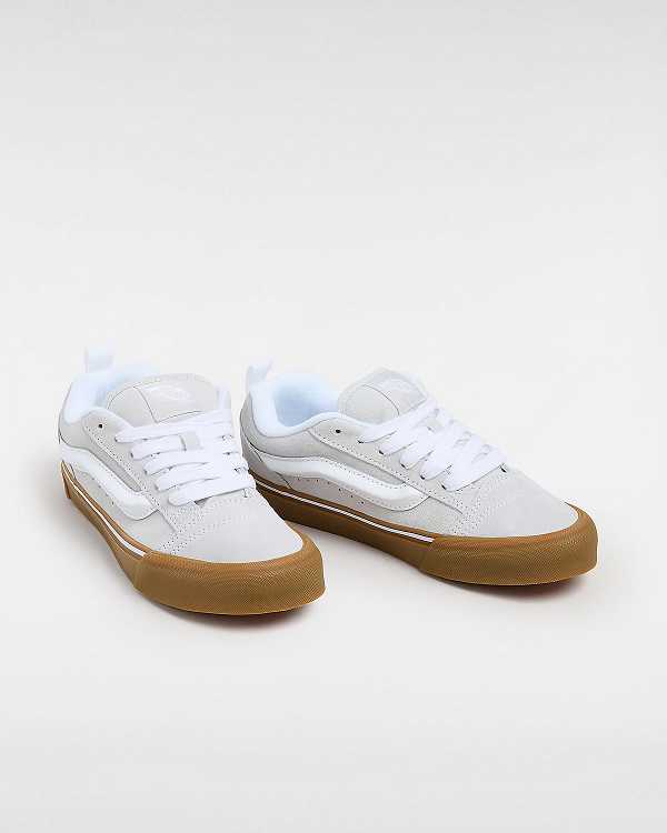 White Men Vans Knu Skool Sneakers Canada | VN6803254