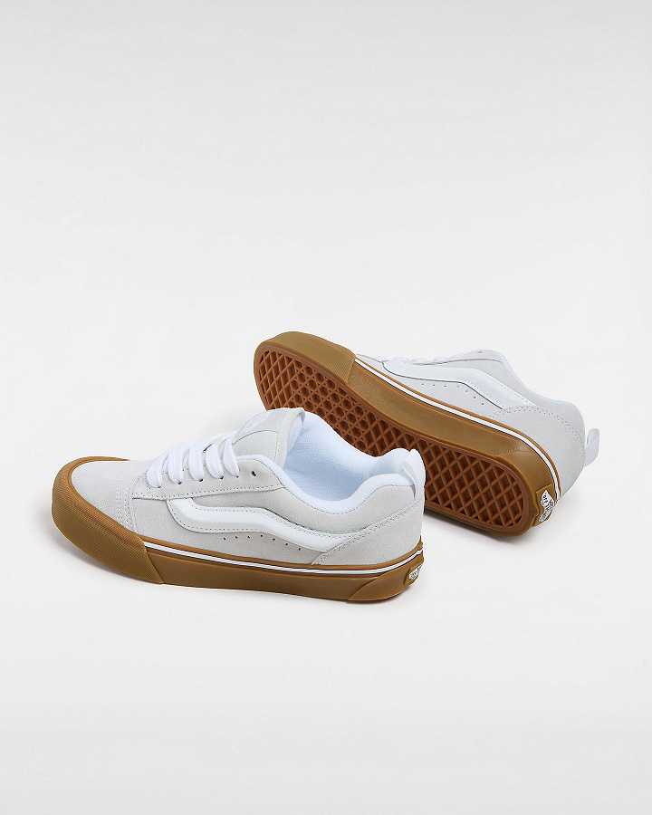 White Men Vans Knu Skool Sneakers Canada | VN6803254