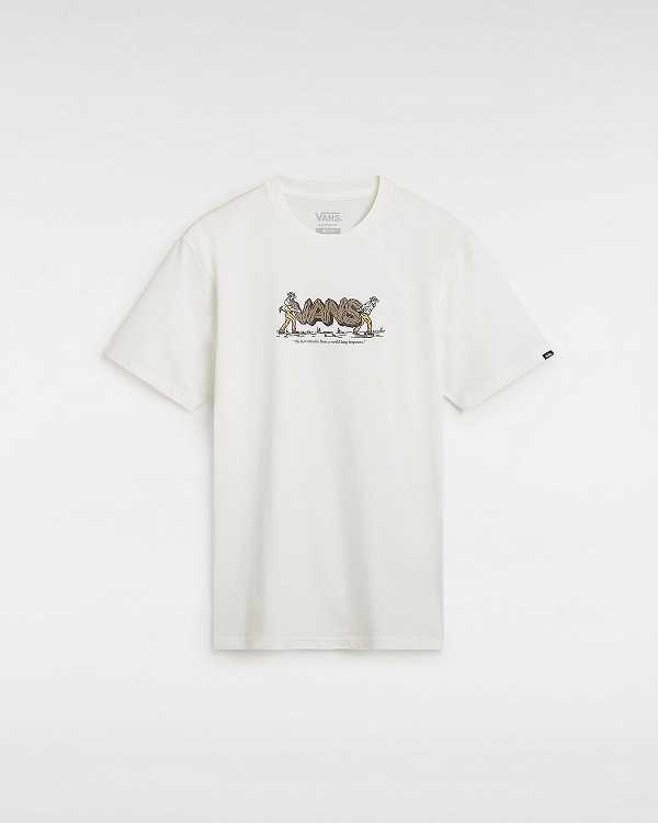 White Men Vans Last Remains T Shirts Canada | VN7902164