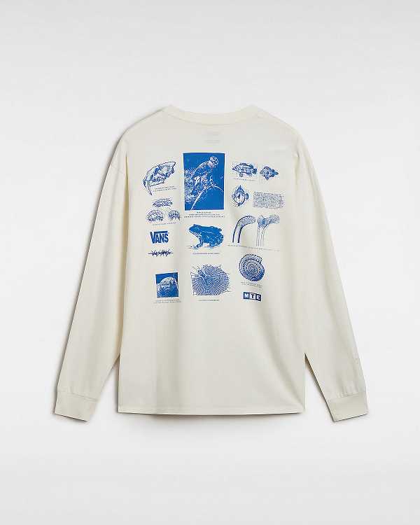 White Men Vans MTE Brain Storms Study Long Sleeve T Shirts Canada | VN5098643