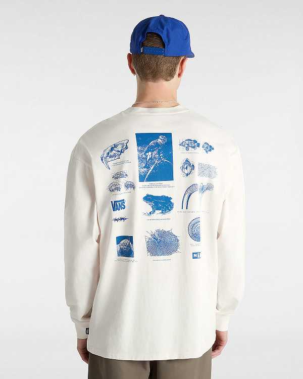 White Men Vans MTE Brain Storms Study Long Sleeve T Shirts Canada | VN5098643