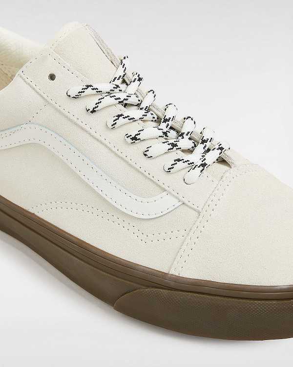 White Men Vans Old Skool Hairy Suede Sneakers Canada | VN6279580
