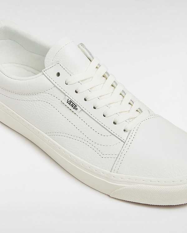 White Men Vans Old Skool Lux Sneakers Canada | VN9607831