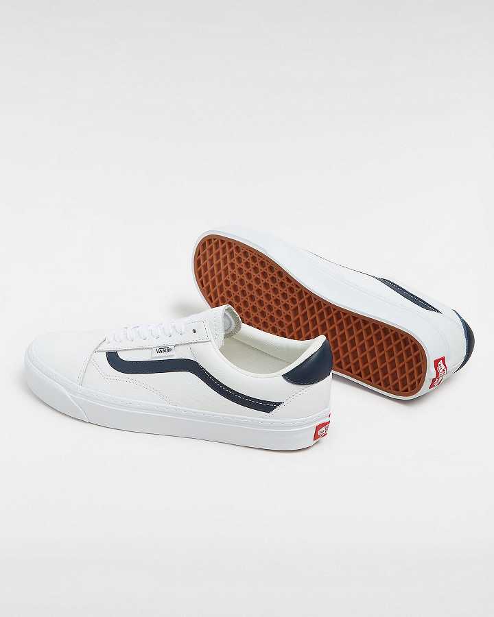 White Men Vans Old Skool Lux Sneakers Canada | VN5061298