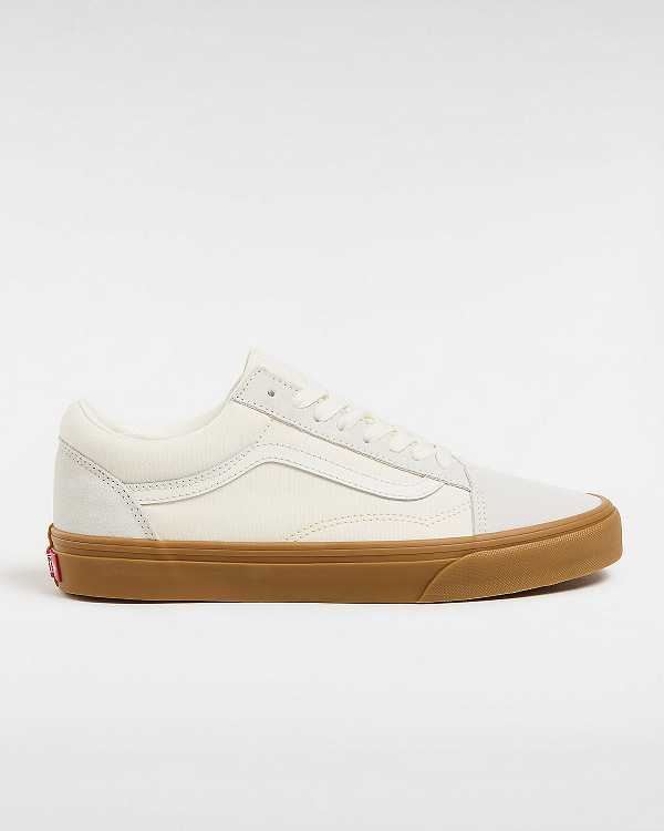 White Men Vans Old Skool Sneakers Canada | VN3840751