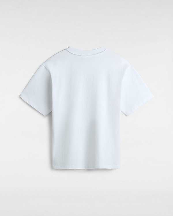 White Men Vans Premium Logo T Shirts Canada | VN5314207
