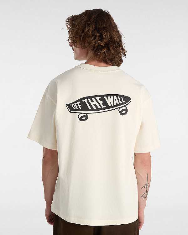 White Men Vans Premium Original Salton Short Sleeve T Shirts Canada | VN5094817