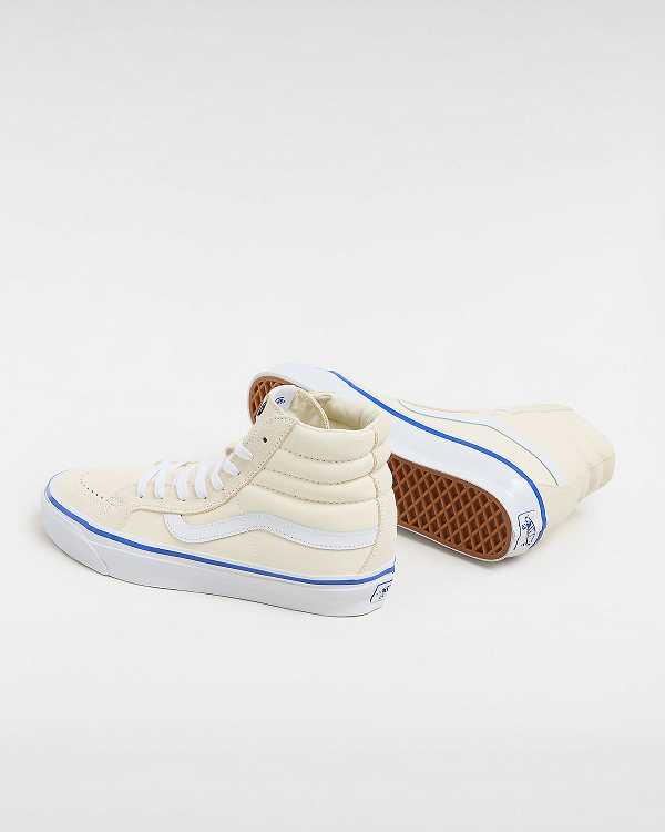 White Men Vans Premium Sk8-Hi 38 Reissue Skate Shoes Canada | VN6301254