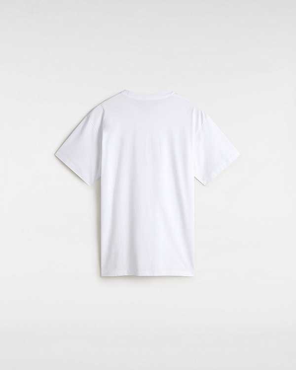 White Men Vans Read the Room T Shirts Canada | VN5368709