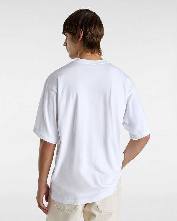 White Men Vans Scribblex T Shirts Canada | VN3687920