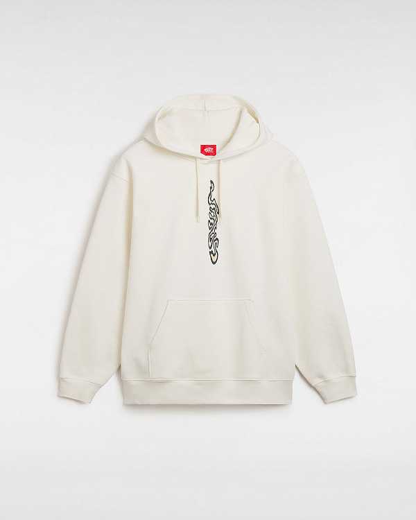 White Men Vans Skate Blurb Hoodie Canada | VN2980153