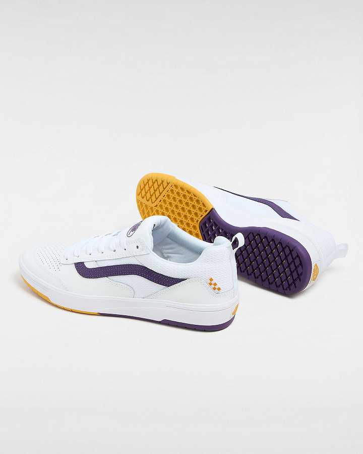 White Men Vans Skate Zahba Athletic Shoes Canada | VN9246017