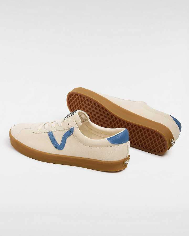 White Men Vans Sport Low Gum Pop Sneakers Canada | VN0457321