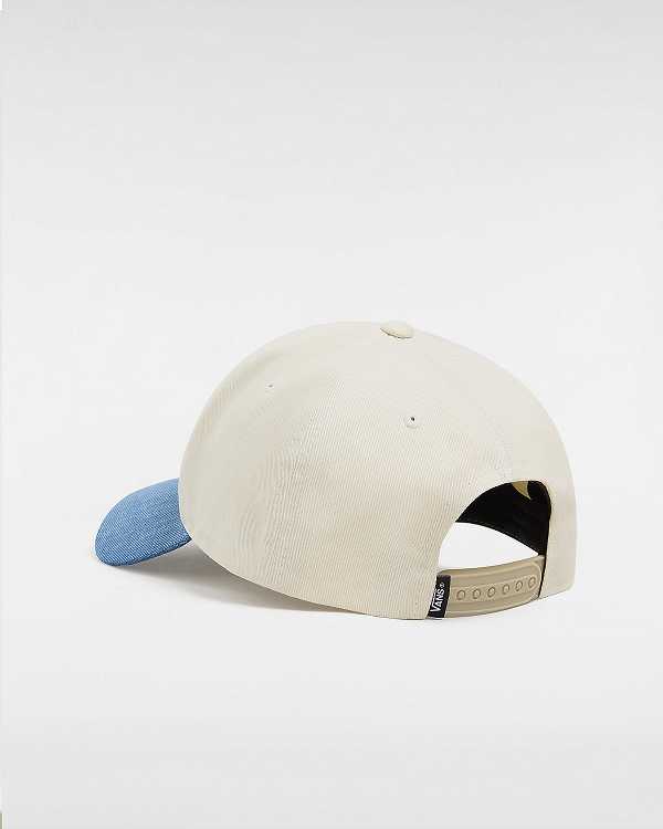 White Unisex Vans 66 Structured Jockey Hats Canada | VN8753960