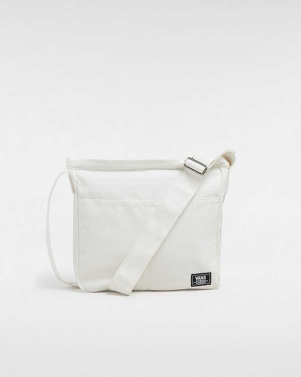 White Unisex Vans Got It Together Crossbody Bag Canada | VN8235470