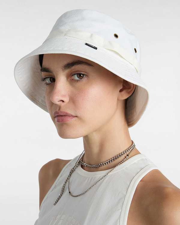 White Unisex Vans Undertone Hats Canada | VN4038675