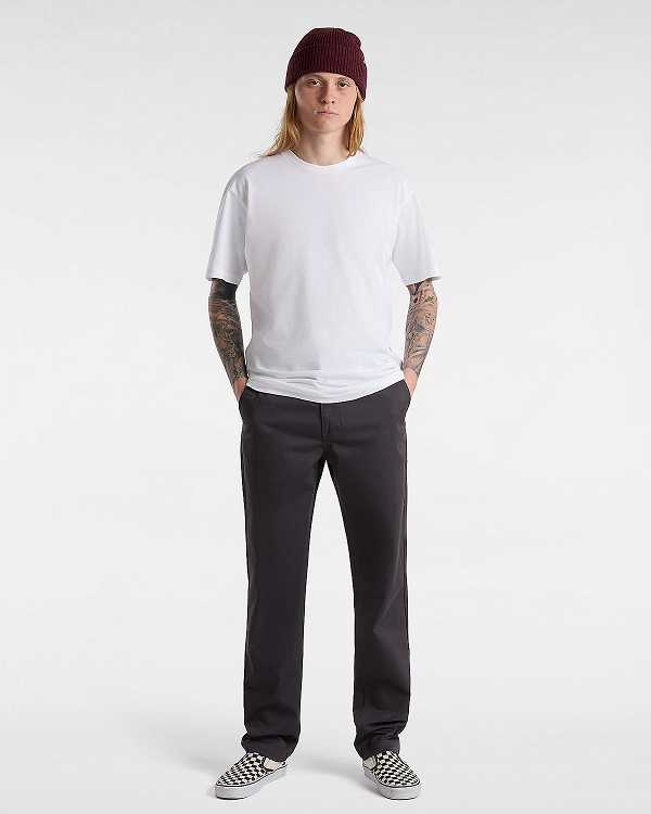 White Women Vans Basic T Shirts Canada | VN0451263
