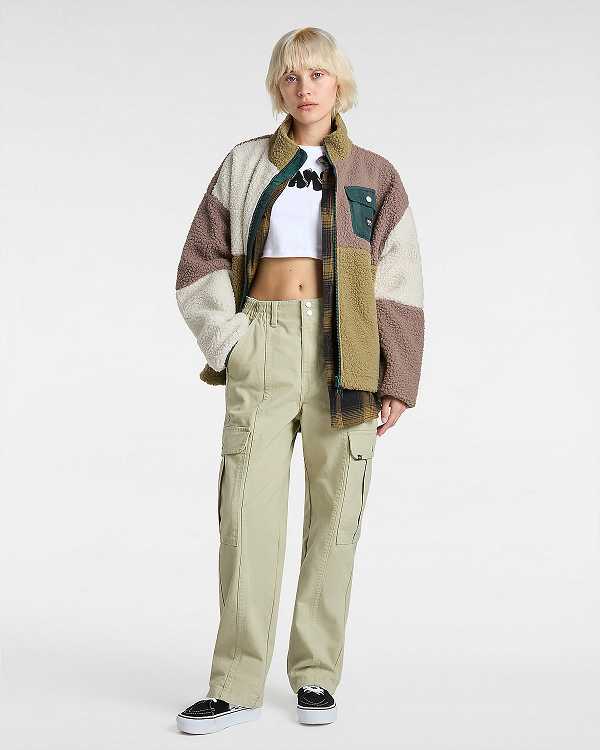 White Women Vans Busted Type Crew Crop T Shirts Canada | VN2935041