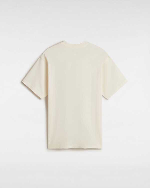 White Women Vans Essential Loose T Shirts Canada | VN5986742