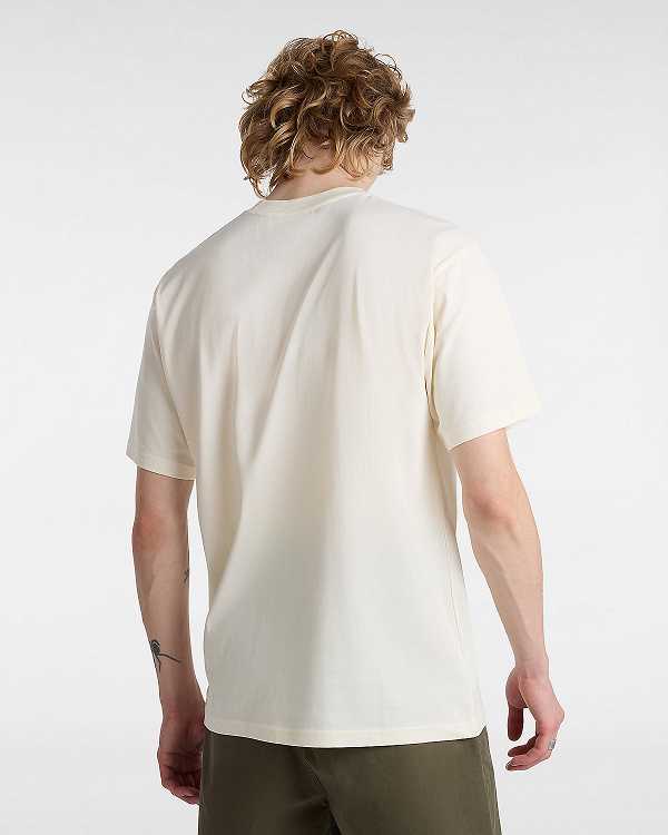 White Women Vans Essential Loose T Shirts Canada | VN5986742