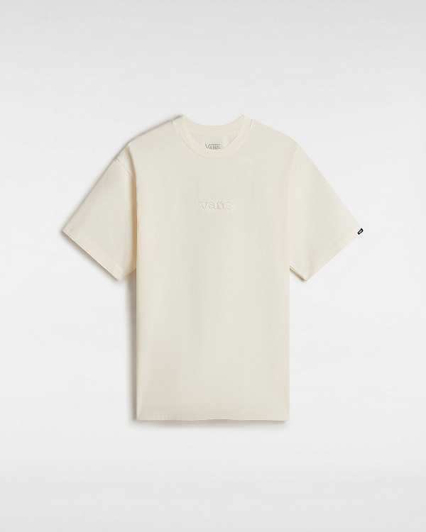 White Women Vans Essential Loose T Shirts Canada | VN5986742